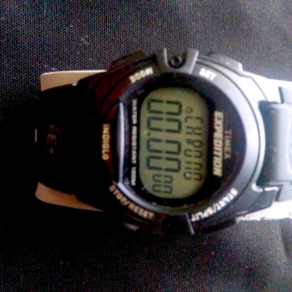 Timex Expedition WR100 T49961 NEW Battery Unisex Swimmers Digital Watch 18 M Lug - Picture 7 of 11